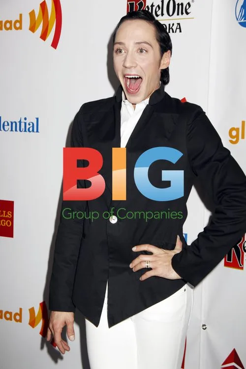 Johnny Weir at GLAAD Media Awards
