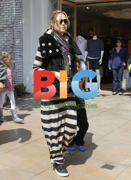 Heidi Klum and family out in LA