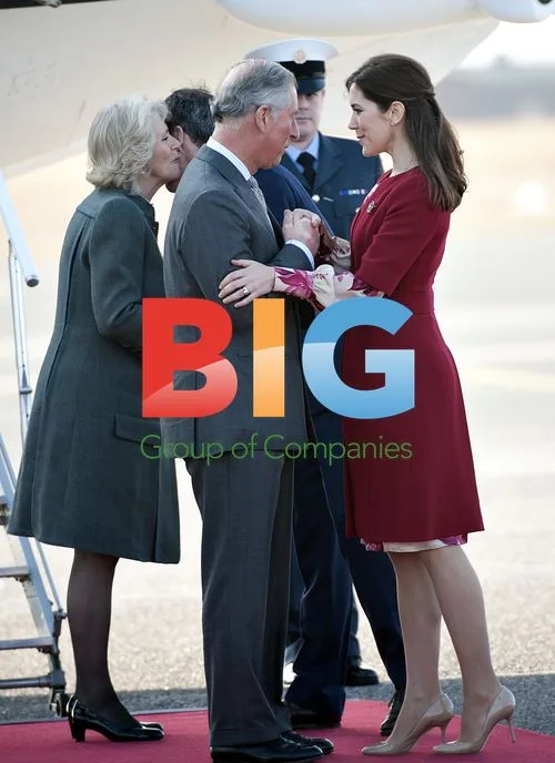 Prince Charles and Camilla Arrive in Copenhagen