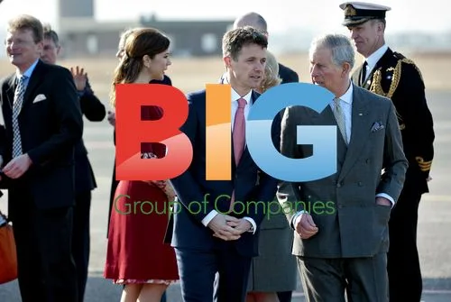 Prince Charles and Camilla Arrive in Copenhagen