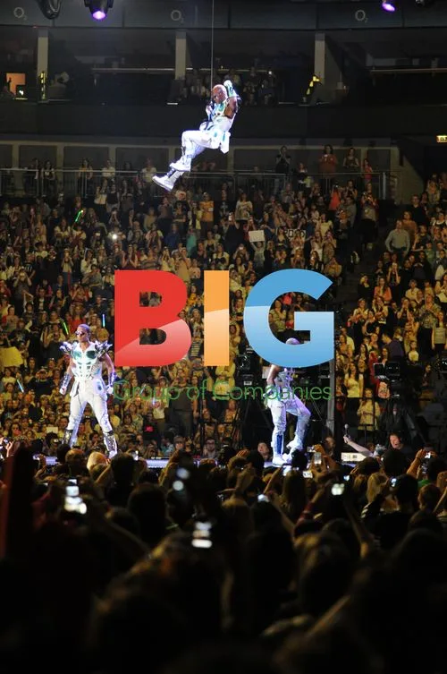 JLS perform at Sport Relief concert