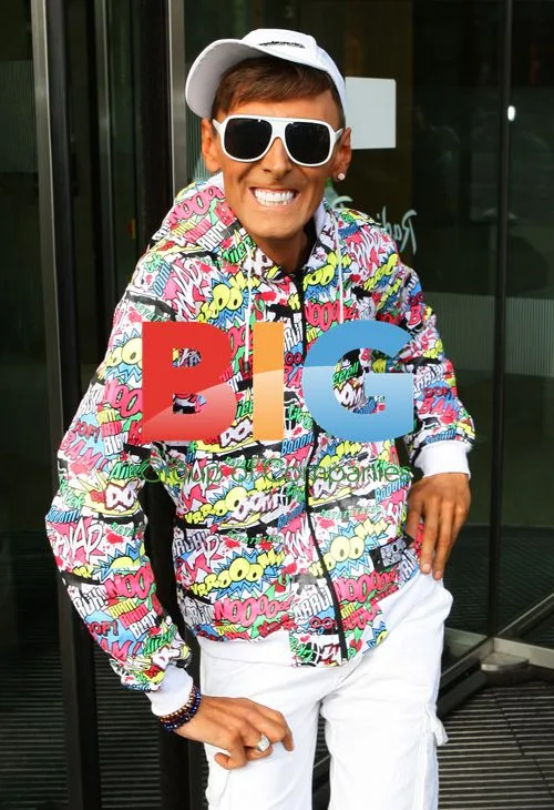 Johnny Robinson Leaving Hotel for X Factor Tour