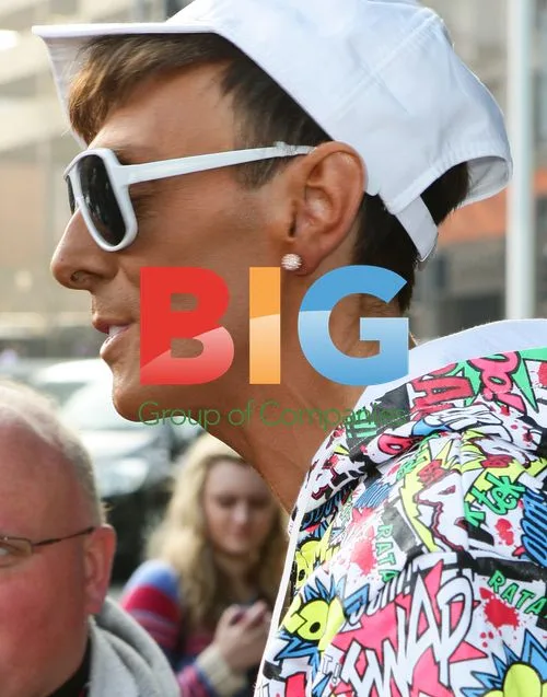 Johnny Robinson Leaving Hotel for X Factor Tour