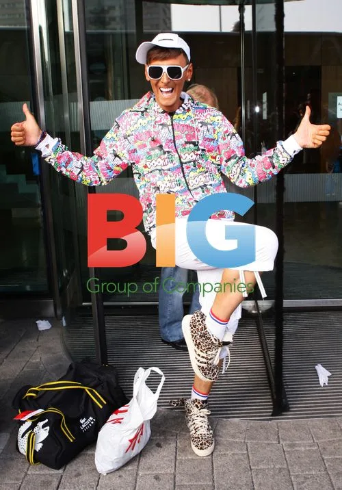 Johnny Robinson Leaves Hotel Ahead of X Factor Tour