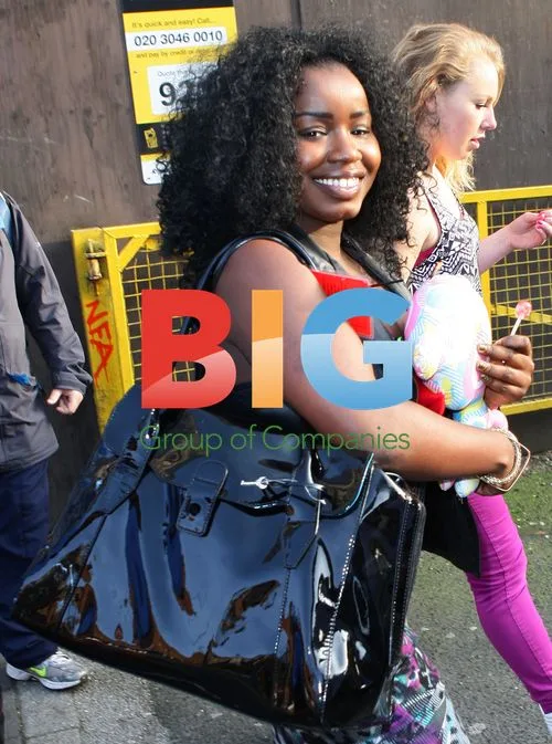Misha B Leaving Hotel in Birmingham