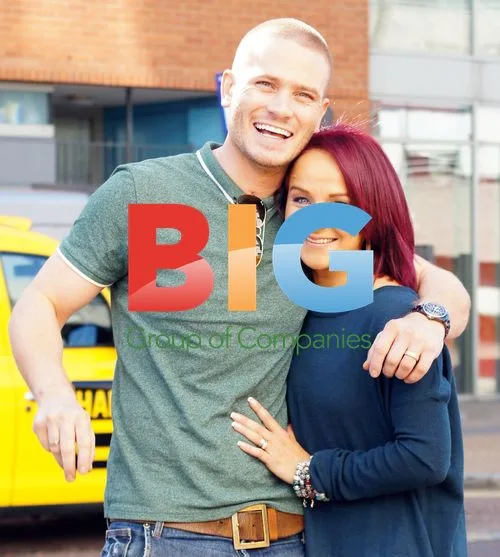 Matthew Wolfenden and Nina Ulanova at ITV Studios