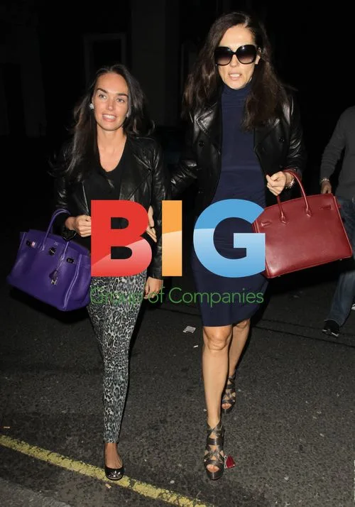 Ecclestone Sisters Dinner Out