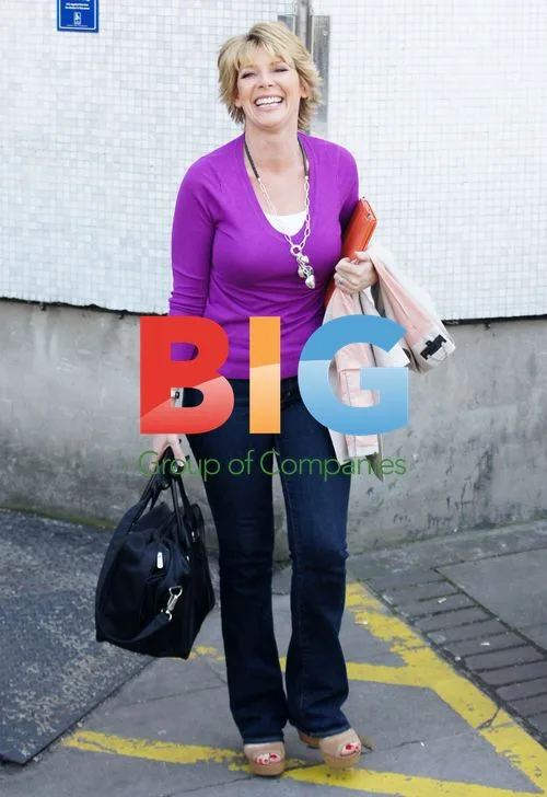 TV presenter Ruth Langsford at ITV studios