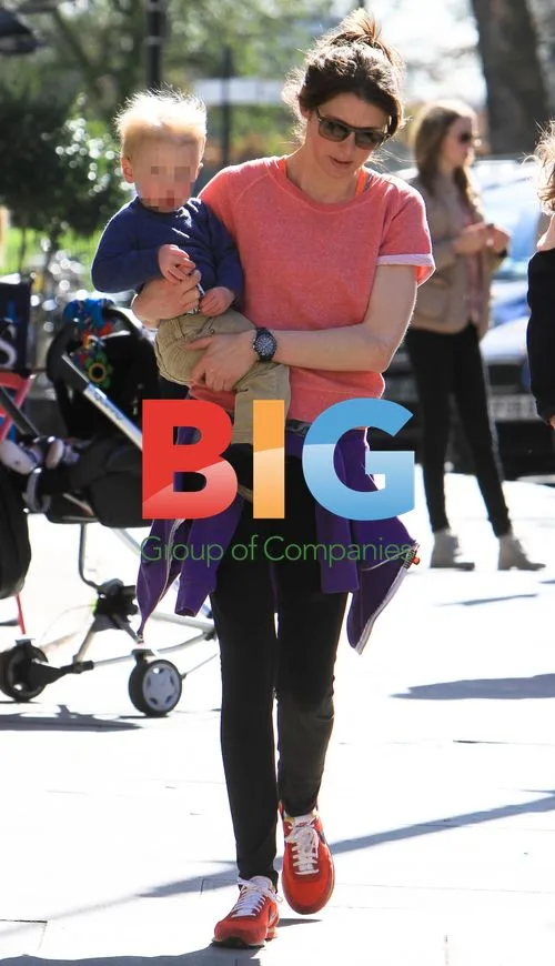 Jools Oliver out with son in London
