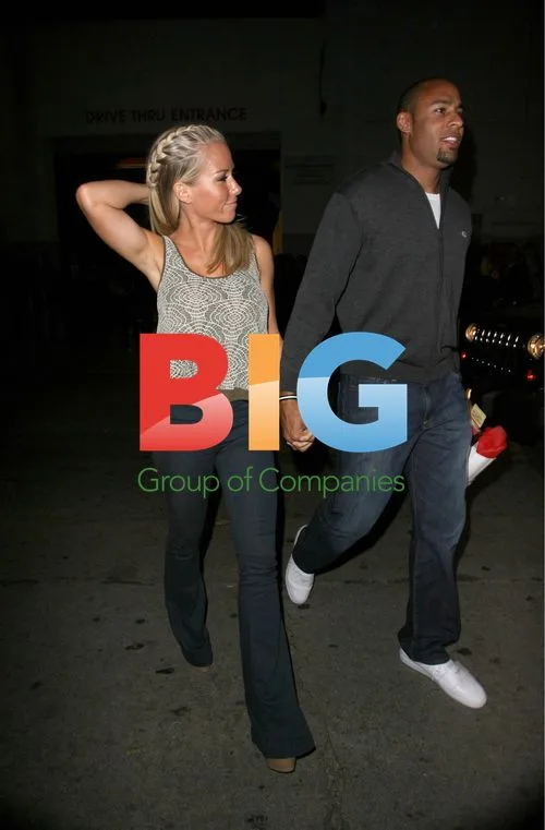Kendra Wilkinson and Hank Baskett at Perez Hilton's Birthday