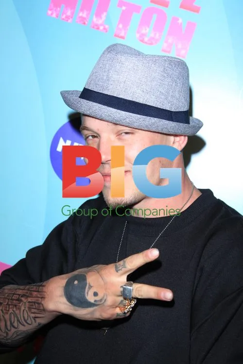 Chris Rene at Perez Hilton's 34th birthday party