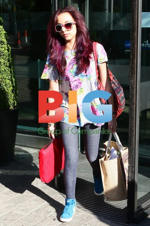 Jade Thirlwall Leaving Hotel for X Factor Tour
