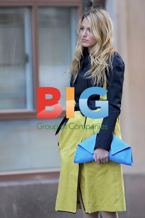 Blake Lively on 'Gossip Girl' Set