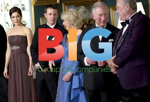 Charles, Camilla, Danish Royals at Amalienborg Palace