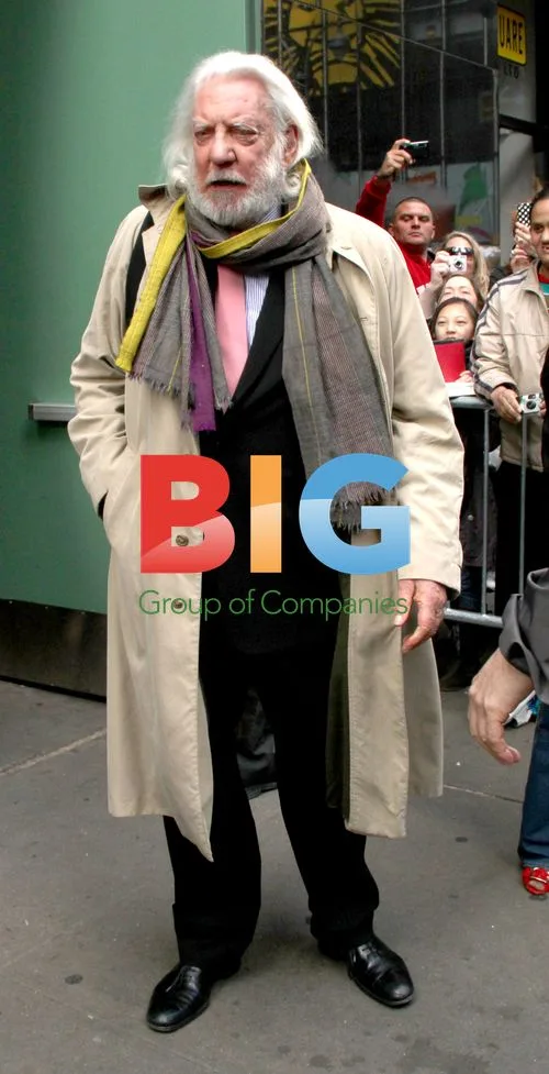 Donald Sutherland at 'Good Morning America'