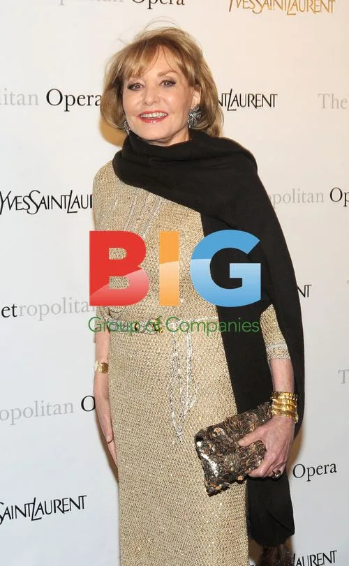 Barbara Walters at Metropolitan Opera Premiere