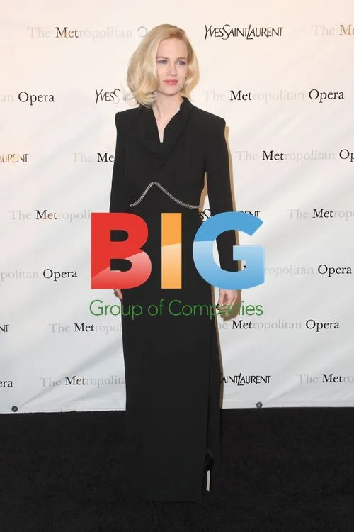 January Jones at Metropolitan Opera