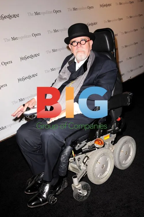 Chuck Close at Metropolitan Opera Premiere
