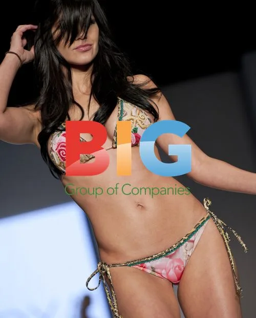 Model walks Miami Fashion Week runway