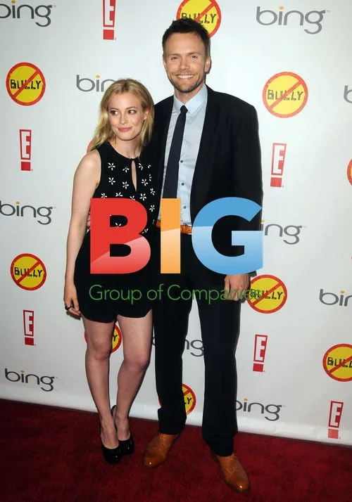 Gillian Jacobs and Joel McHale at 'Bully' Premiere
