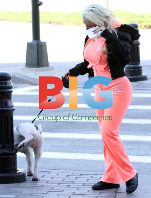 Coco Austin walks dog in NYC
