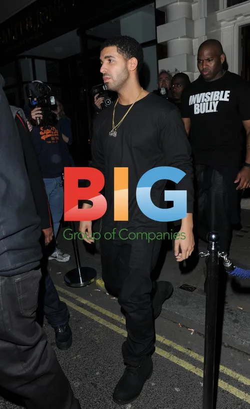 Drake Leaving London Nightclub