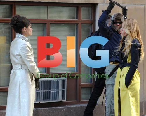 Actresses Filming Gossip Girl in NYC