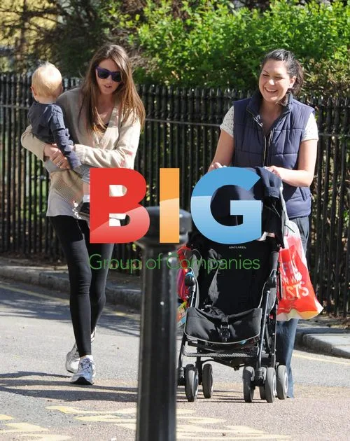 Jools Oliver and Kids in London