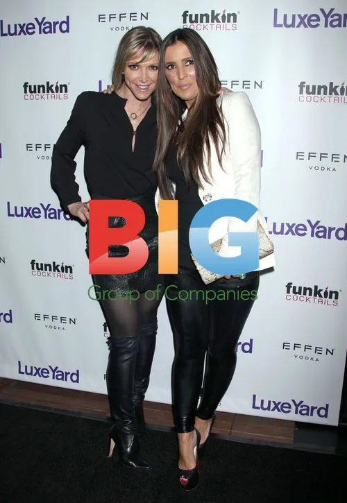 Debbie Matenopoulos and Jillian Barberie at LuxeYard Style Launch