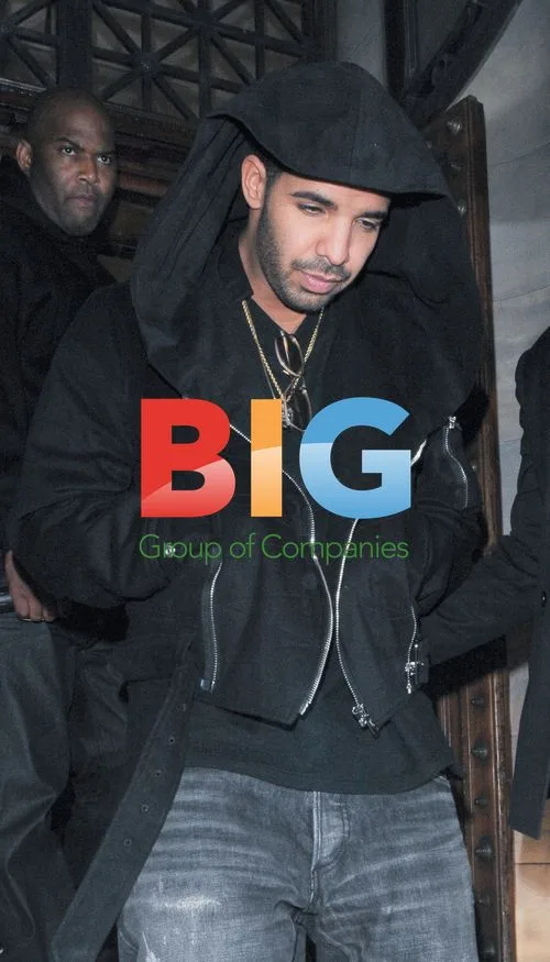 Singer Drake at Aura Nightclub, London