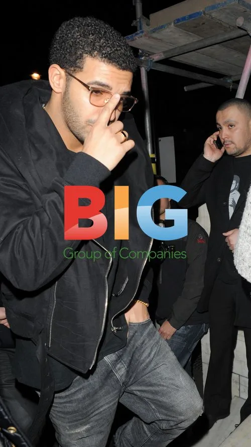 Drake Leaving Aura Nightclub in London