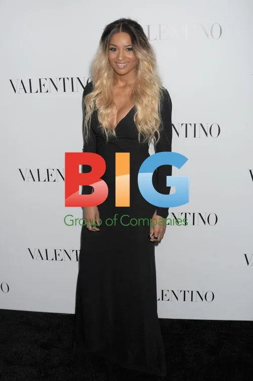 Ciara at Valentino 50th Anniversary in Beverly Hills