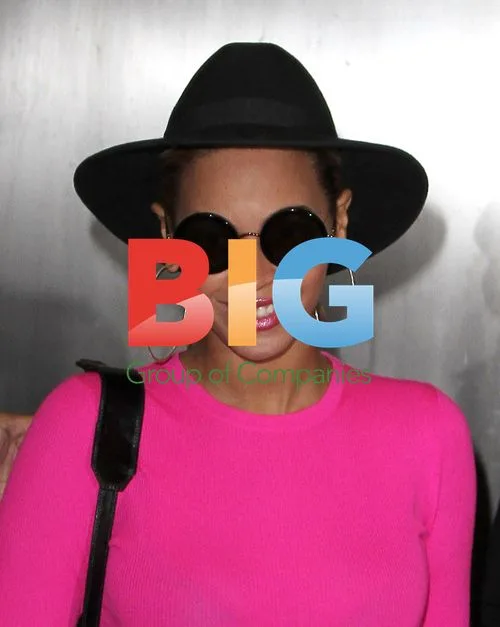 Beyonce Knowles with baby crib in NYC