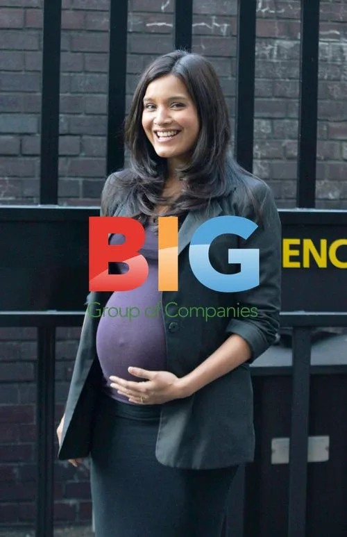 Pregnant Shelley Conn at ITV Studios