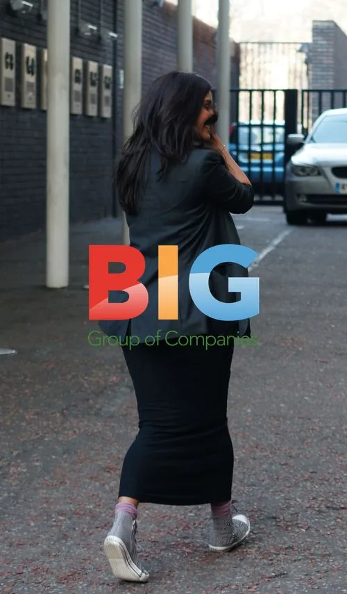 Pregnant Shelley Conn at ITV Studios