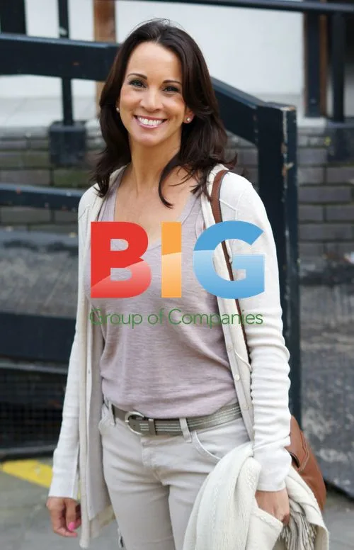 TV Presenter Andrea McLean at ITV Studios