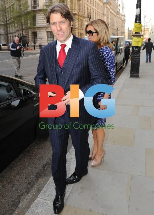Comedian John Bishop Leaves London Hotel