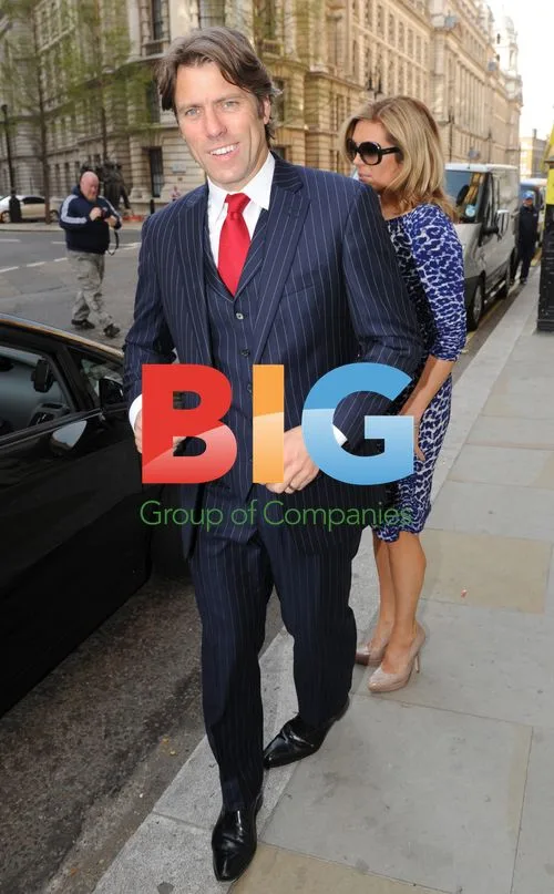 John Bishop Leaving London Hotel