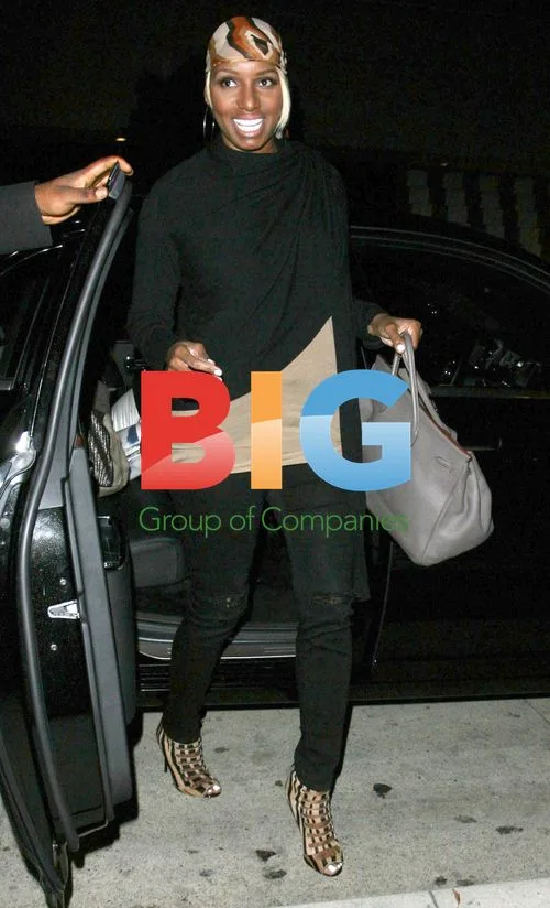NeNe Leakes Dining Out in Beverly Hills