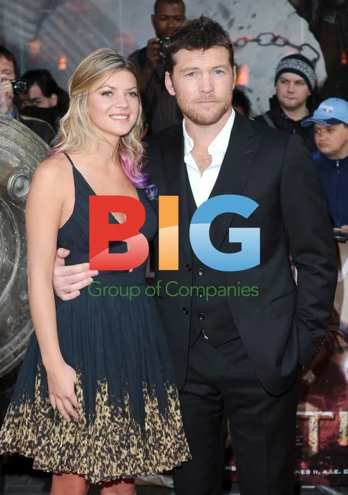 Sam Worthington and Crystal Humphries at 'Wrath of the Titans' Premiere