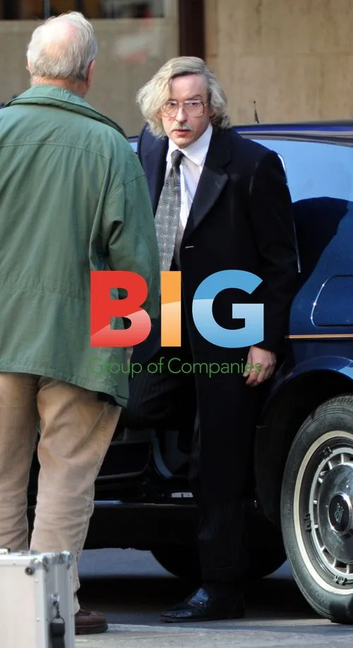 Steve Coogan filming The King of Soho