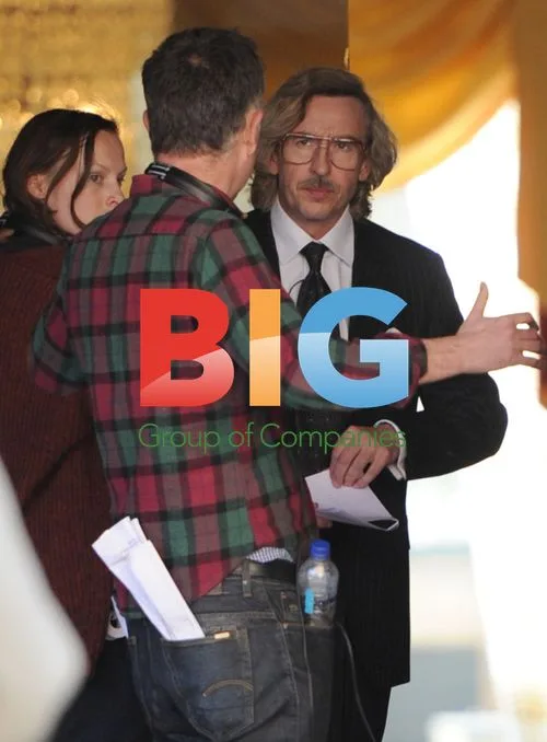 Steve Coogan Filming 'The King of Soho'