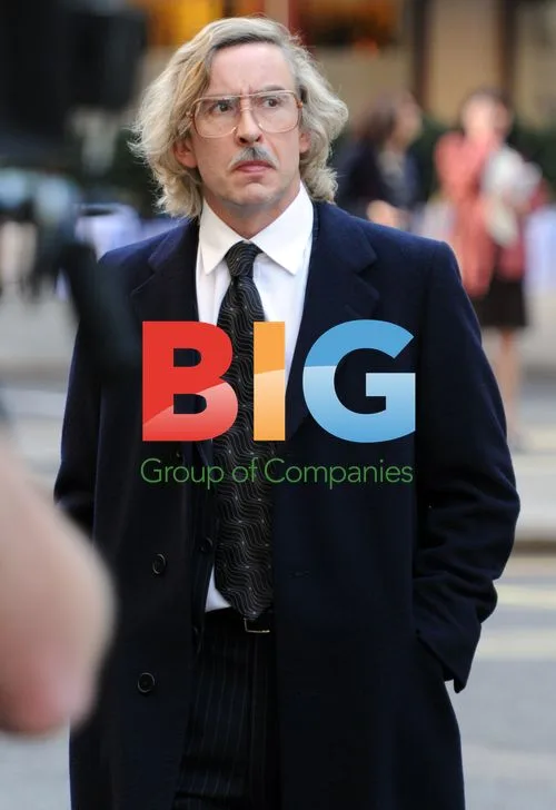 Steve Coogan Filming "The King of Soho"