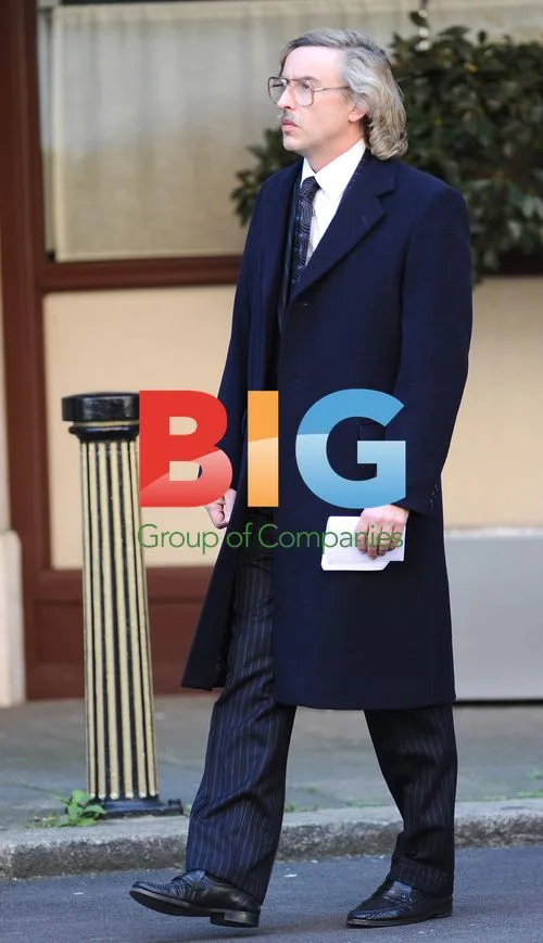 Steve Coogan Filming 'King of Soho' Biopic