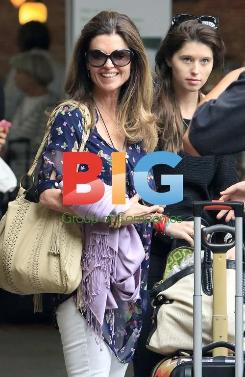 Maria Shriver and kids in Maui