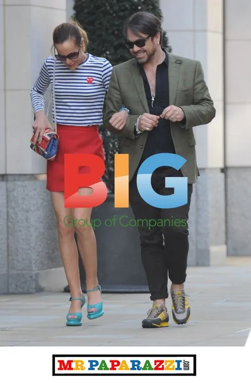 Tara Palmer-Tomkinson Arrives at London Hairdresser