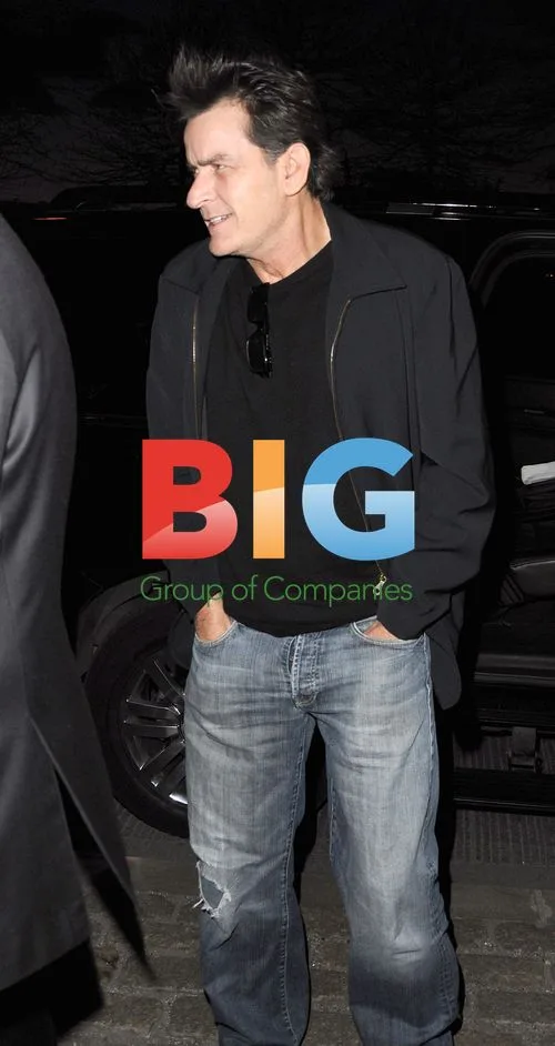 Charlie Sheen at FX 2012 Upfront
