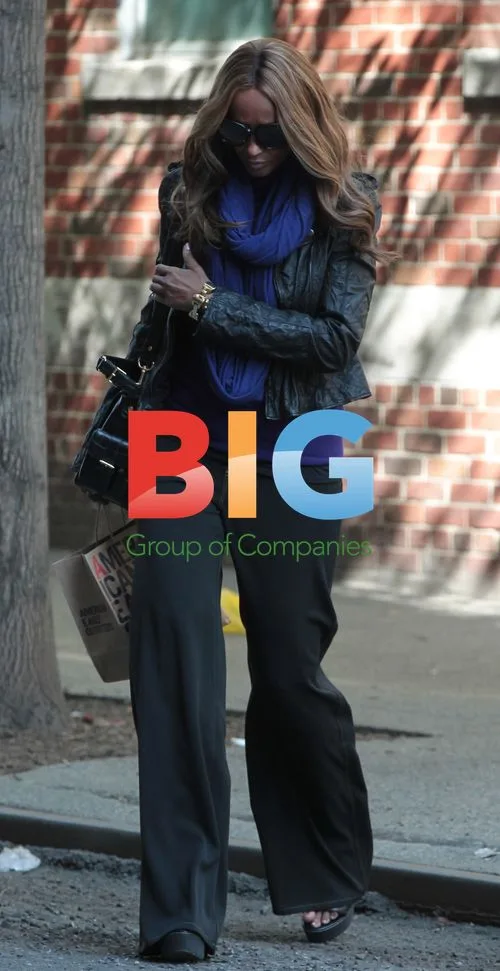 Iman Spotted in Soho, New York