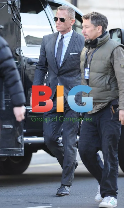 Skyfall Cast Filming in London