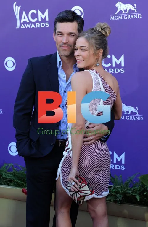 LeAnn Rimes and Eddie Cibrian at ACM Awards